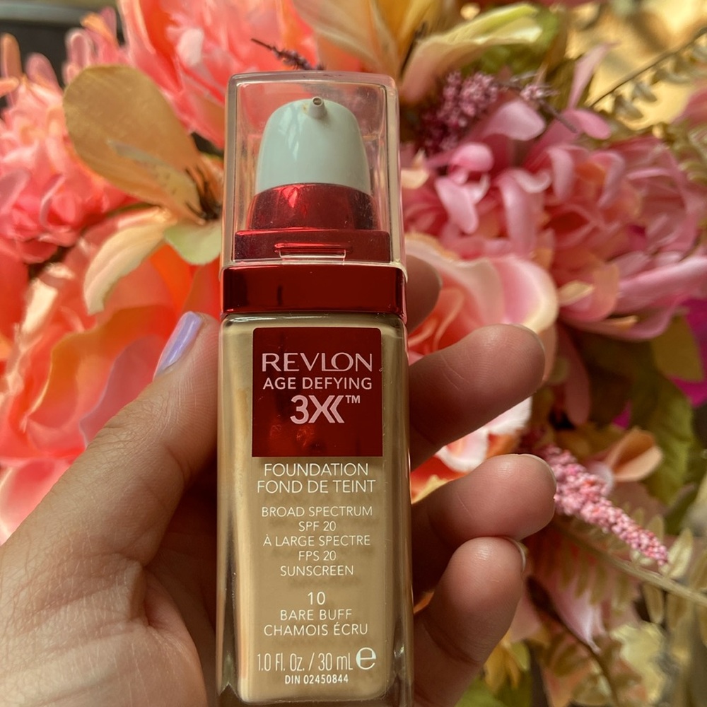 Revlon age defying foundation with SPF 20